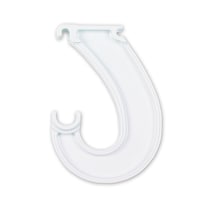 ClosetMaid Shelf Track Hang Rod Support, White