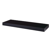 Type A Manhattan Floating Wall Shelf, Assorted Colours, 24-in Front_Three_Fourths_Angled_Left