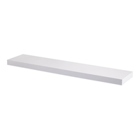 Type A Manhattan Floating Wall Shelf, Assorted Colours, 36-in Front_Three_Fourths_Angled_Left