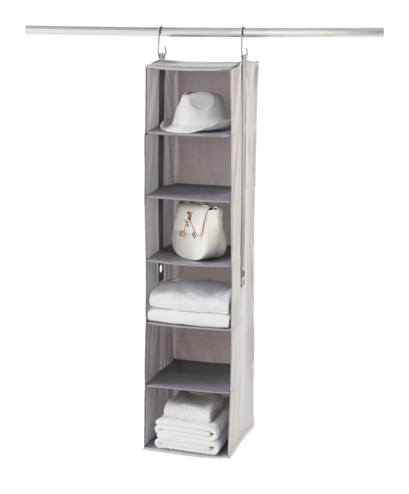 Neatfreak 6 Shelf Closet Organizer, Grey Canadian Tire