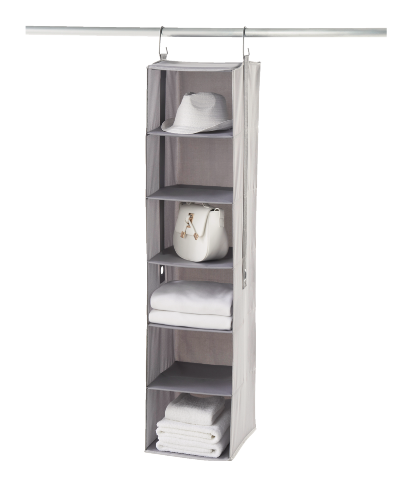 Neatfreak 6 Shelf Closet Organizer, Grey Canadian Tire
