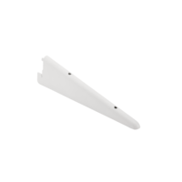 Support de tablette à 2 fentes Type A S-32, blanc, 11 po