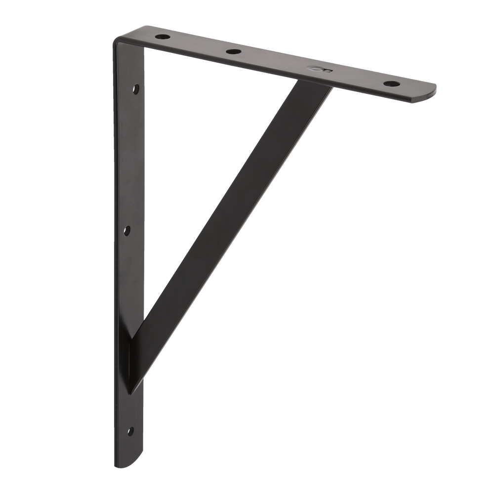 type A HeavyDuty Shelf Bracket, Black, 11 x 16in Canadian Tire