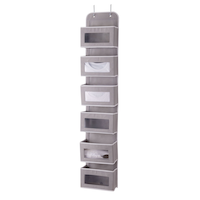 Type A Multi-Purpose 6-Pocket Over The Door Organizer