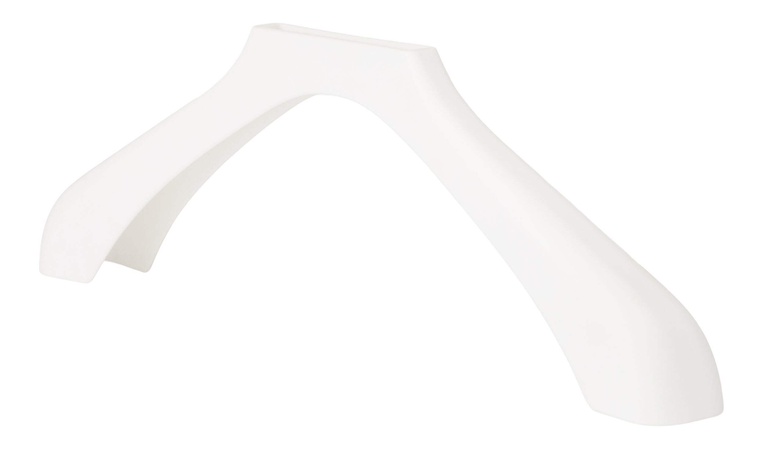 Type A Shoulder Shaper, White Front_Three_Fourths_Angled_Left