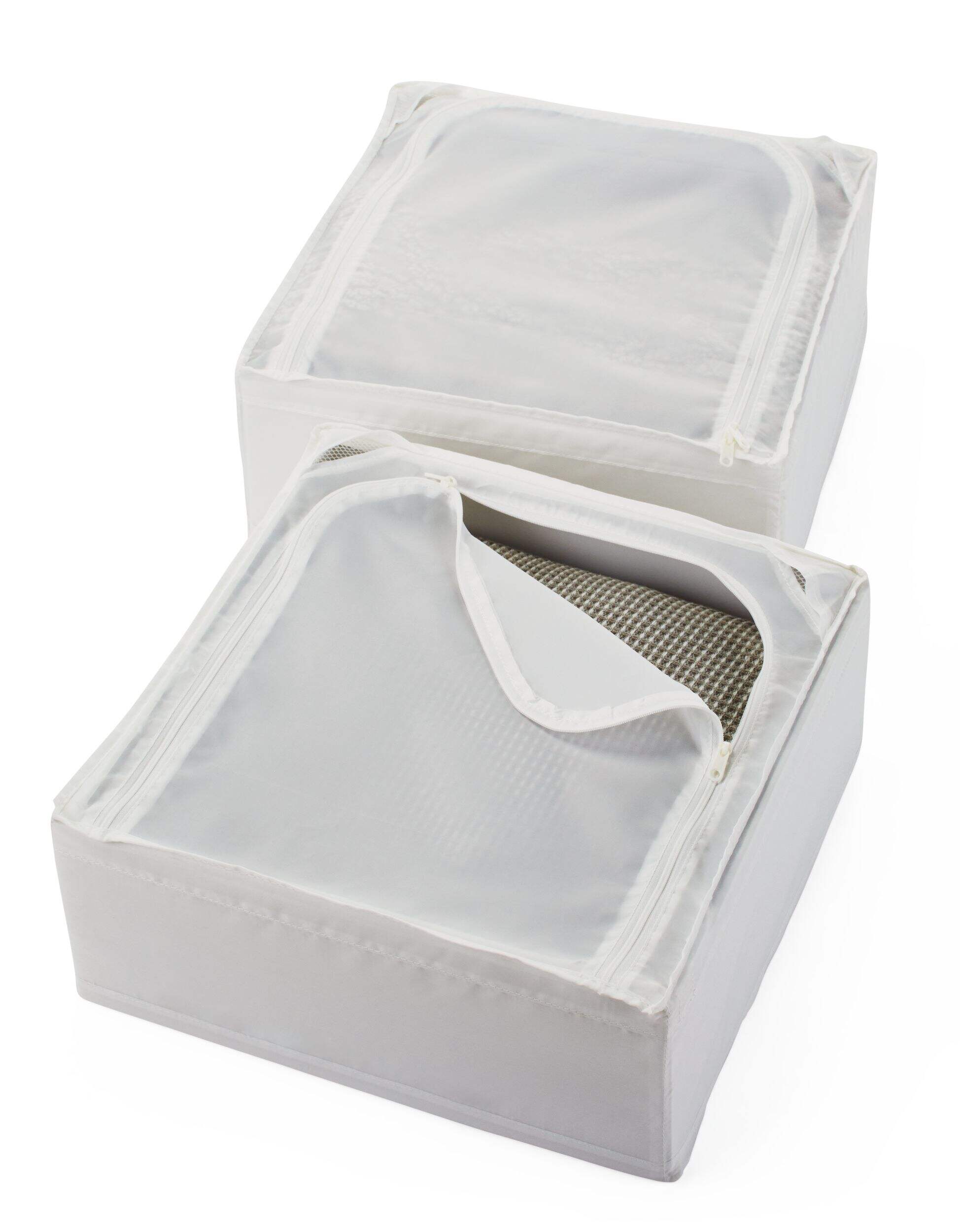 Type A Soft Fabric All-Purpose Storage Cube, 2-pk Front_Three_Fourths_Angled_Left