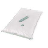 Type A Reusable Vacuum Seal Storage Bag Set with Pump, Jumbo, 10-pk Front_Three_Fourths_Angled_Left