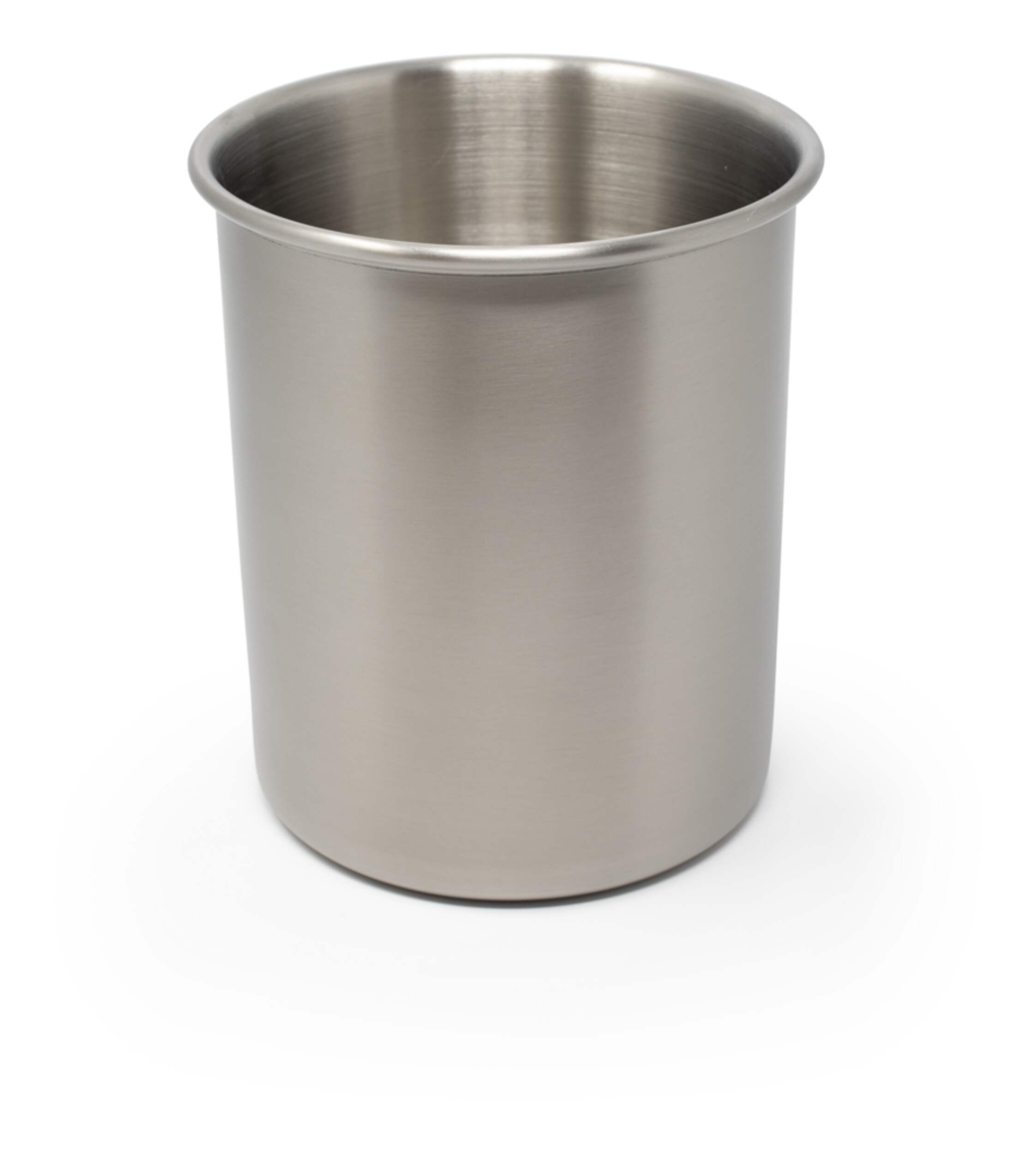 Type A Stainless Steel Kitchen Countertop Utensil Holder/Crock Front_Elevated