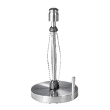 Kamenstein Perfect Tear Stainless Steel Upright Paper Towel Holder with Weighted Base, 13-in H Front_Angled_Right