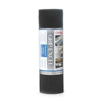 Revêtement de tablette/tiroir coussiné non adhésif Con-tact Grip Excel, noir, 12 po x 10 pi