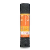 Con-Tact Grip Premium Non-Adhesive Cushioned Shelf/Drawer Liner, Black, 20-in x 4-ft Front_Flat