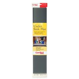 Con-Tact Under Sink Mat Non-Adhesive Non-Slip Liner, Graphite, 24 x 48-in Front_Flat