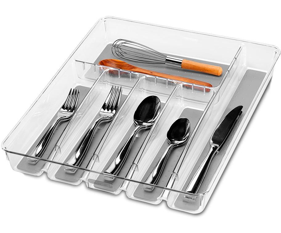 madesmart Large Silverware Tray, Clear Canadian Tire