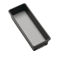 Madesmart Plastic Drawer Organizer Tray/Box For Kitchen/Home Storage, 9.75 x 3.75-in Overhead_Plunge