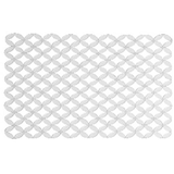 Tapis protecteur/doublure d'évier en plastique Umbra Meridian, transparent, 12 x 11 po Overhead_Flat