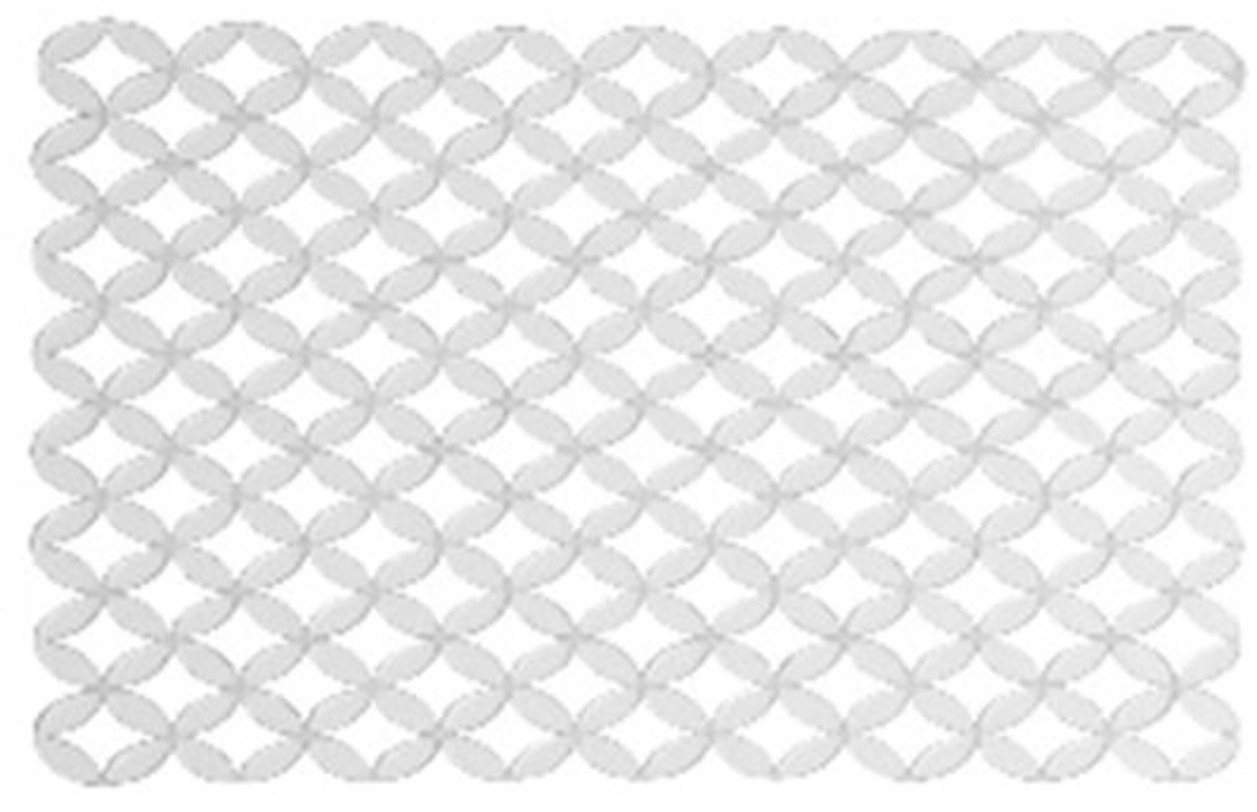 Umbra Meridian Plastic Kitchen Sink Protector Mat/Liner, Clear, 12 x 11-in Overhead_Flat