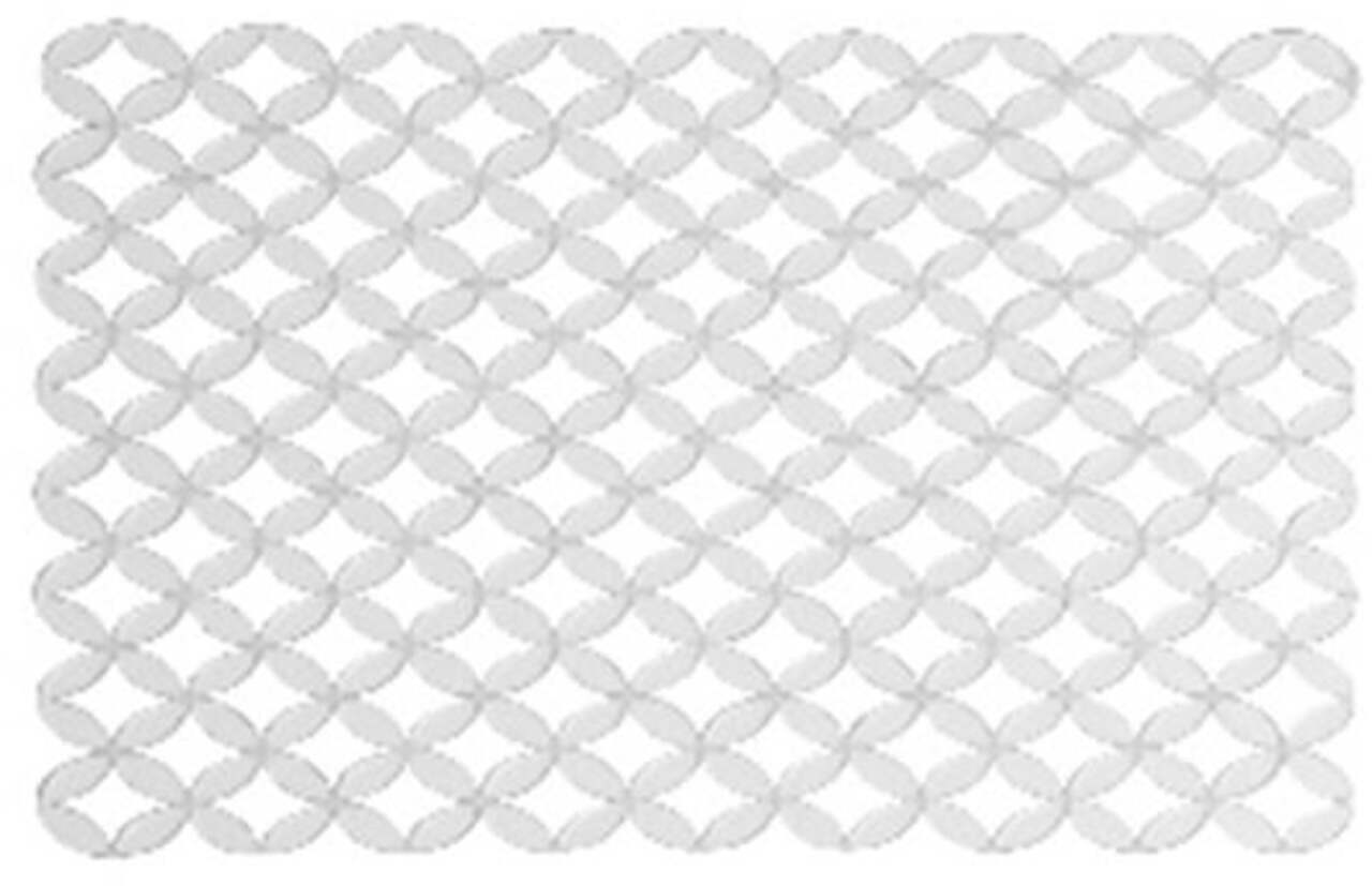 Charcoal Large Plastic Kitchen Sink Protector Mat, Diamond Pattern by mDesign