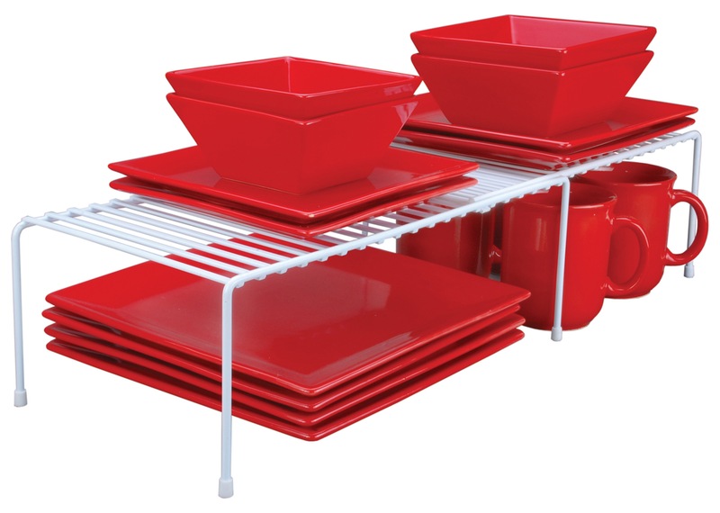 For Living Expandable Cupboard Shelf, White Canadian Tire