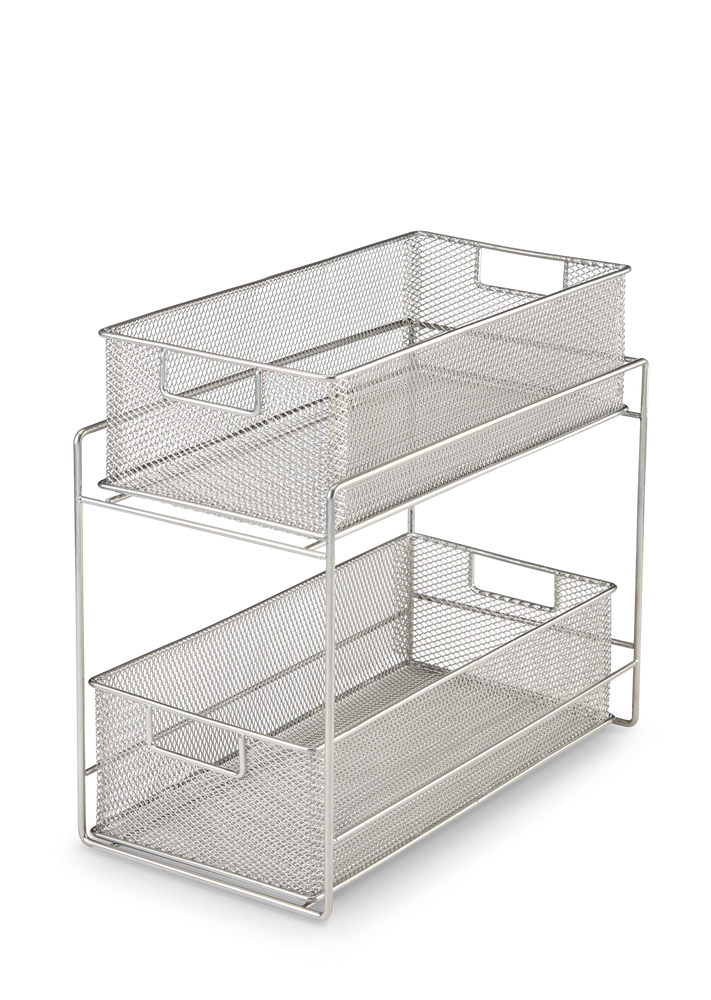 Type A Alpha UnderSink Metal Storage Organizer Rack/Stand with Pull