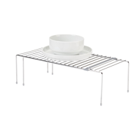 Type A Stay Expandable Storage & Organizer Shelf Rack For Kitchen Cupboard/Cabinet, Chrome
