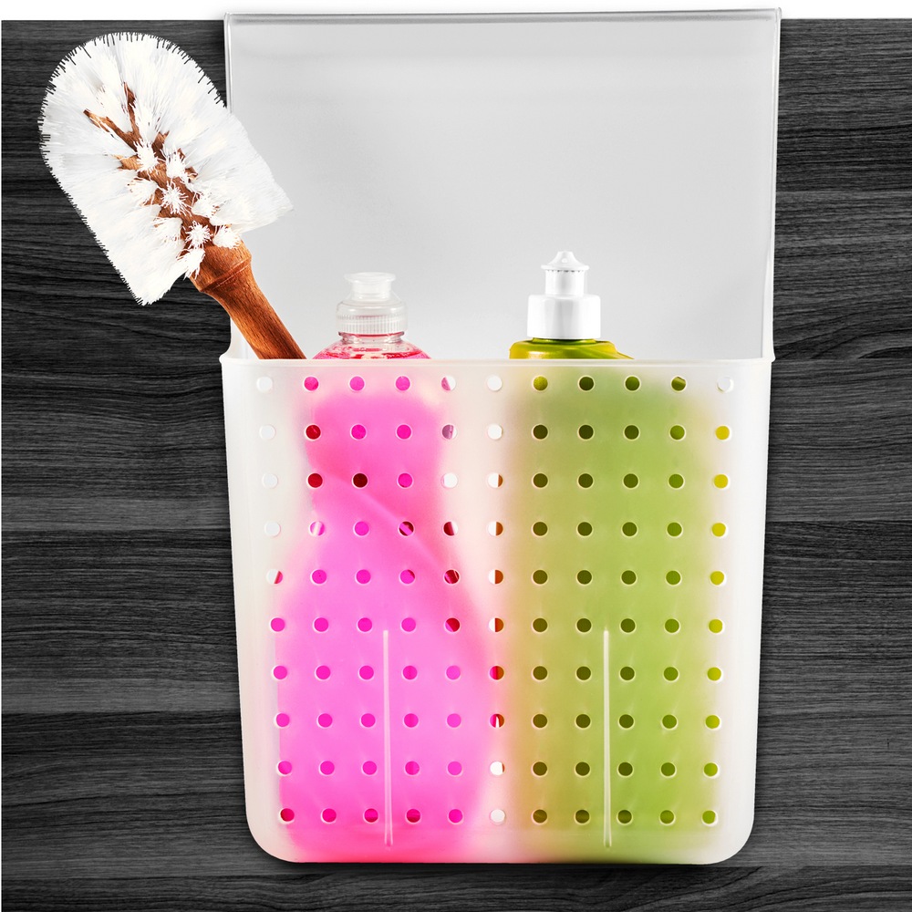 Madesmart OverTheDoor Hanging Kitchen Storage Organizer, Non