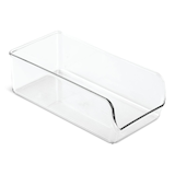 iDesign Plastic Can Storage Bin Front_Three_Fourths_Angled_Right