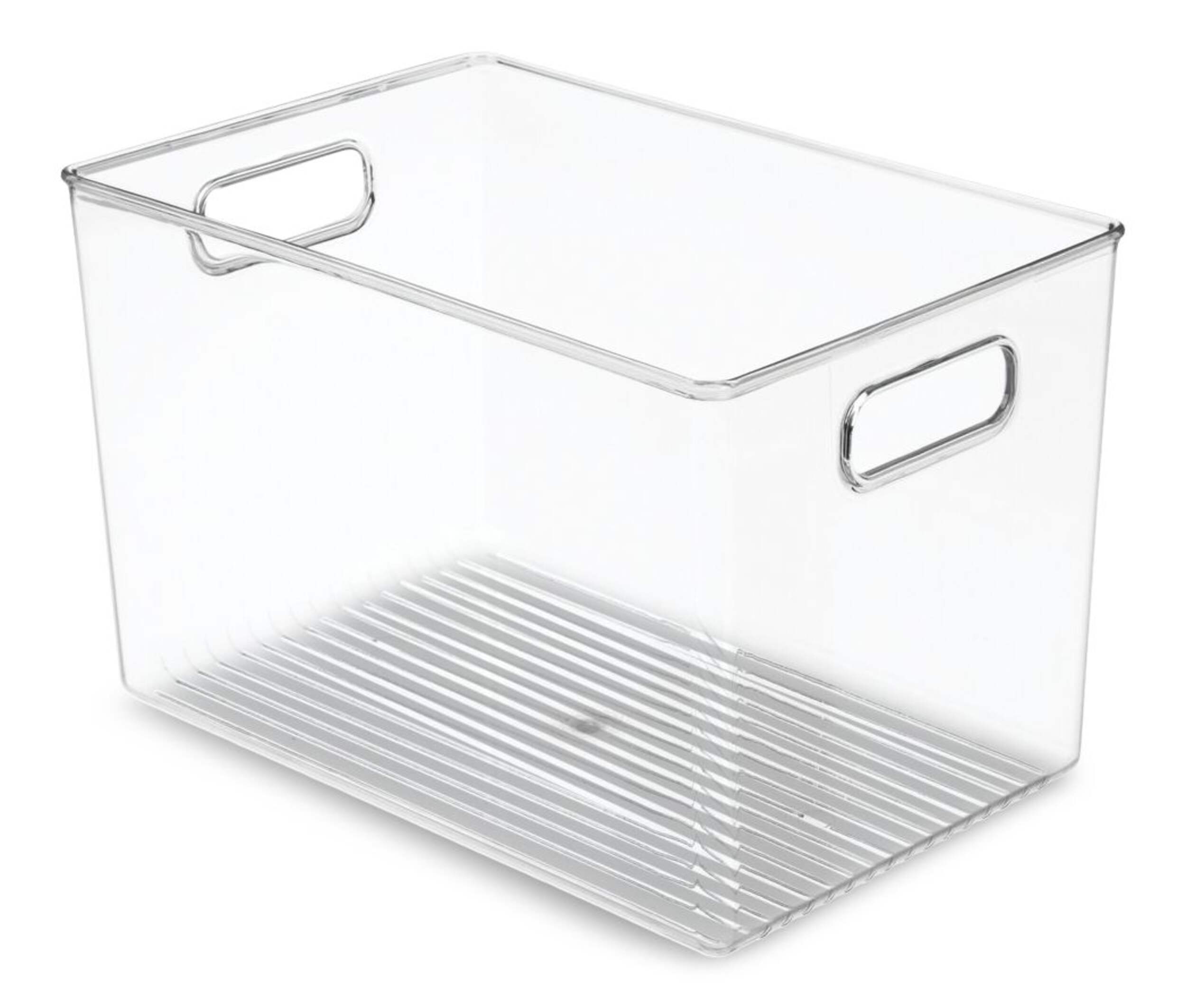 iDesign Linus Kitchen Organizer Bin Front_Three_Fourths_Angled_Right