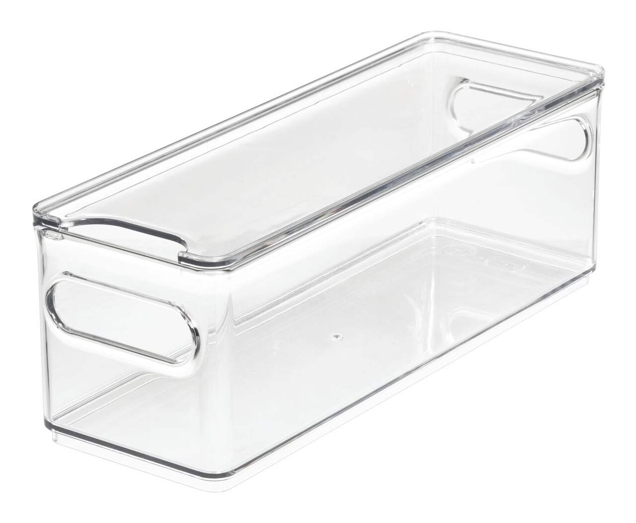The Home Edit by iDESIGN Clear Stackable Medium Shallow Organizing
