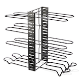 Range-tout réglable pour batterie de cuisine Type A Perspective, noir Front_Three_Fourths_Angled_Left
