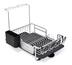 type A Forte Aluminum Dish Rack with 360 Swivel Tray Front_Three_Fourths_Angled_Right