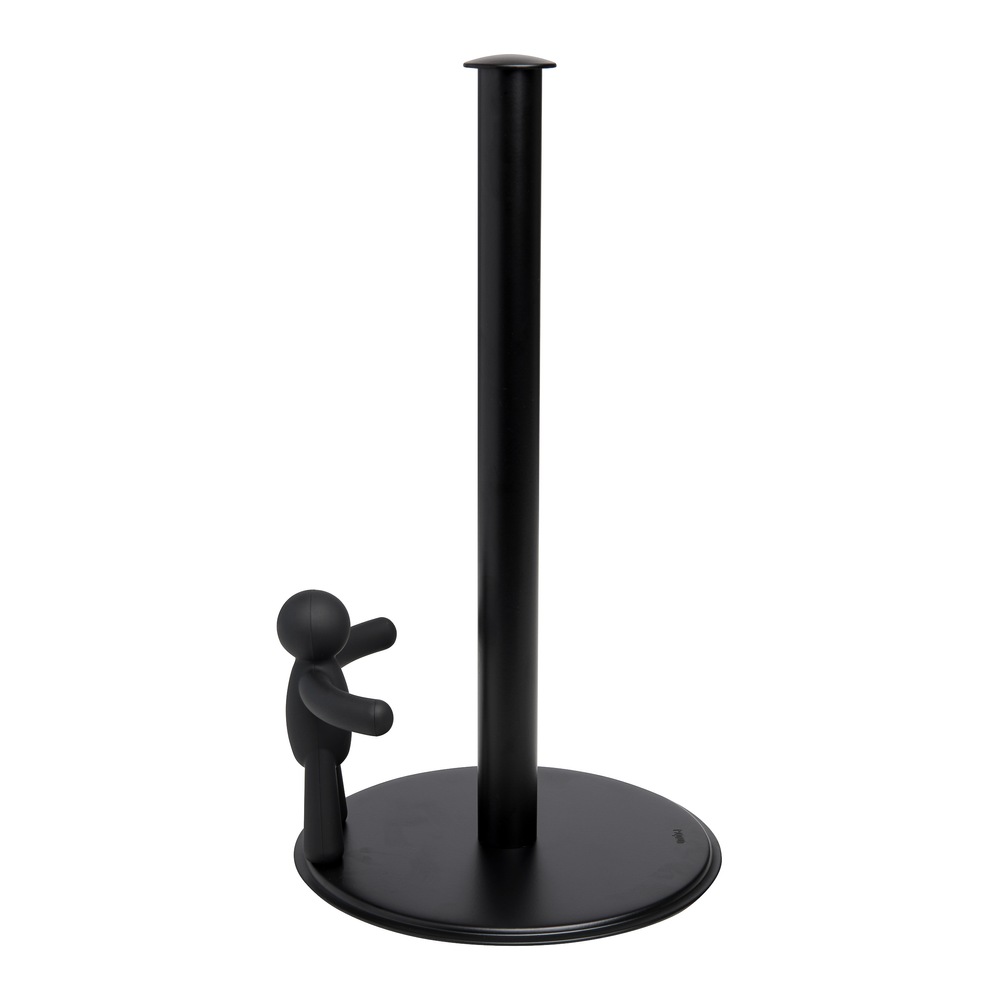 Umbra Buddy Upright Kitchen Countertop Paper Towel Holder, Black