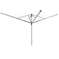 Séchoir à linge parapluie d’extérieur Brabantia, 60 m Front_Angled_Left