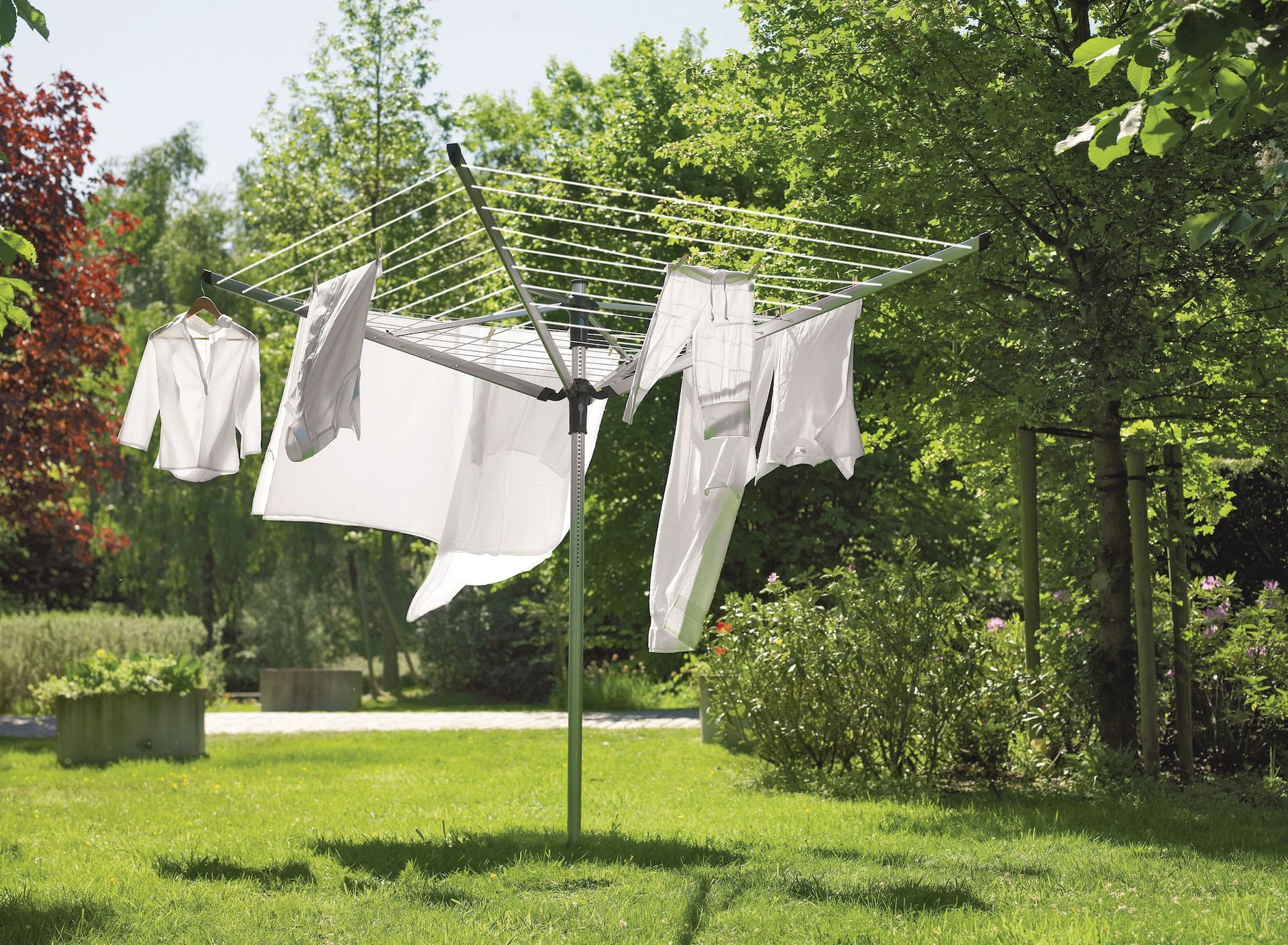 Brabantia Outdoor Umbrella Clothes Dryer Grey 60 m Canadian Tire