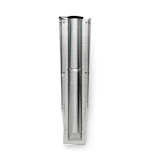 Pointe de mise à la terre en métal Brabantia pour séchoir rotatif compact et économique, 35 mm Front_Flat