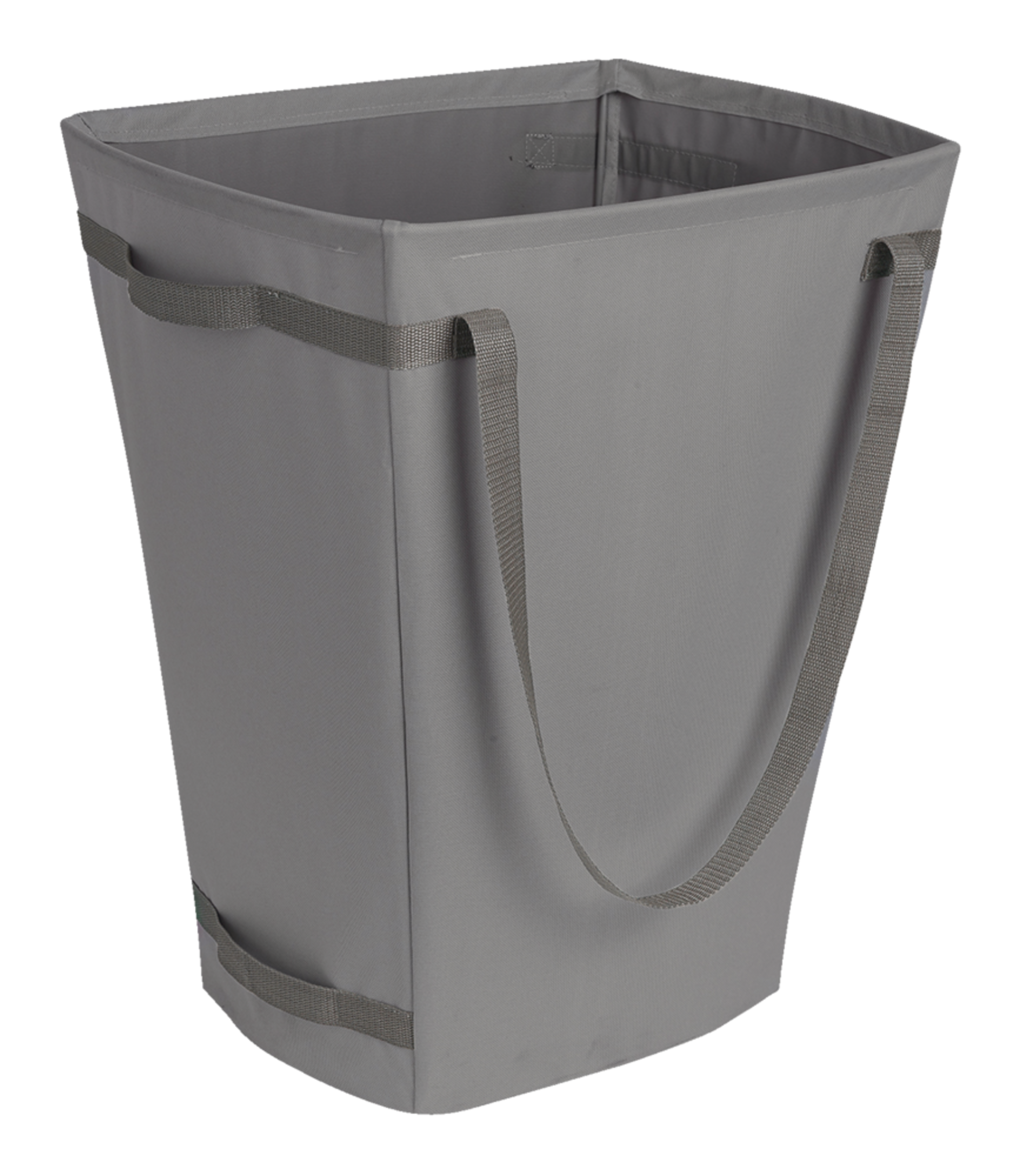 type A Laundry Hamper, 14.6 x 19.1 x 22.1-in, Grey Front_Angled_Right