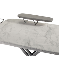 type A Adjustable Wide Quad Leg Ironing Board, 48.5 x 18 x 37.8-in
