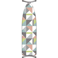 type A Ironing Board Cover, 15-in x 54-in, Multi-Coloured Overhead_Flat