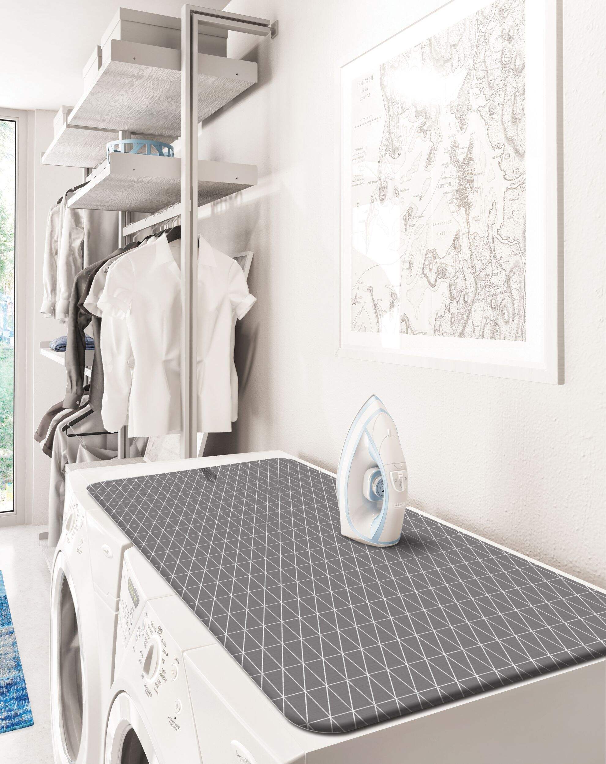 type A Ironing Pad & Over-the-Door Steaming Mat 20-in x 40-in Composite_or_Mixed