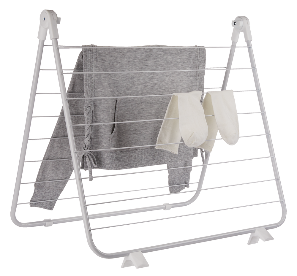 type A Compact Drying Rack, White, 26in x 49.6in Canadian Tire