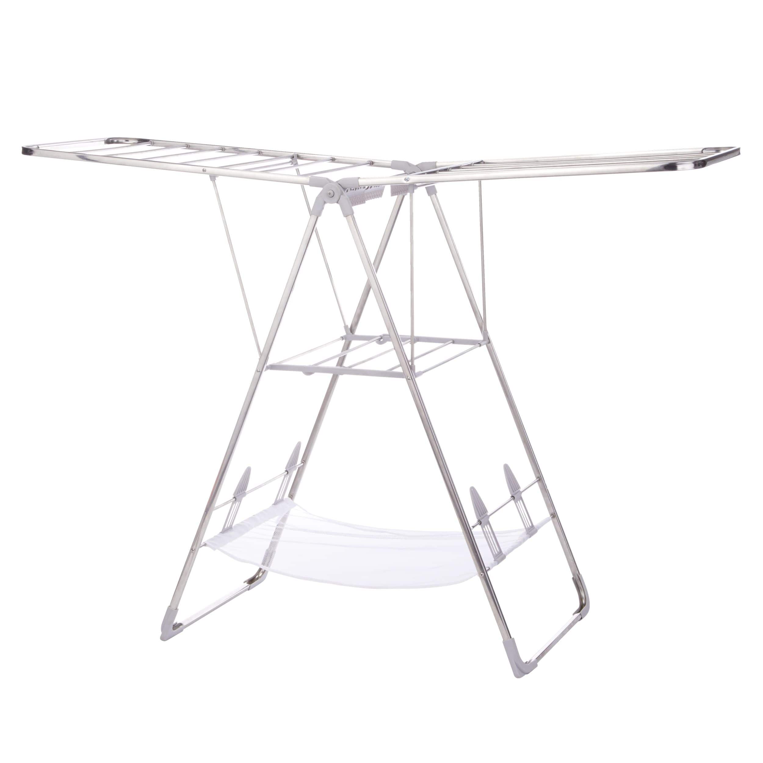 type A Heavy Duty Gullwing Folding Drying Rack 62.5 x 23.3 x 44 in Canadian Tire