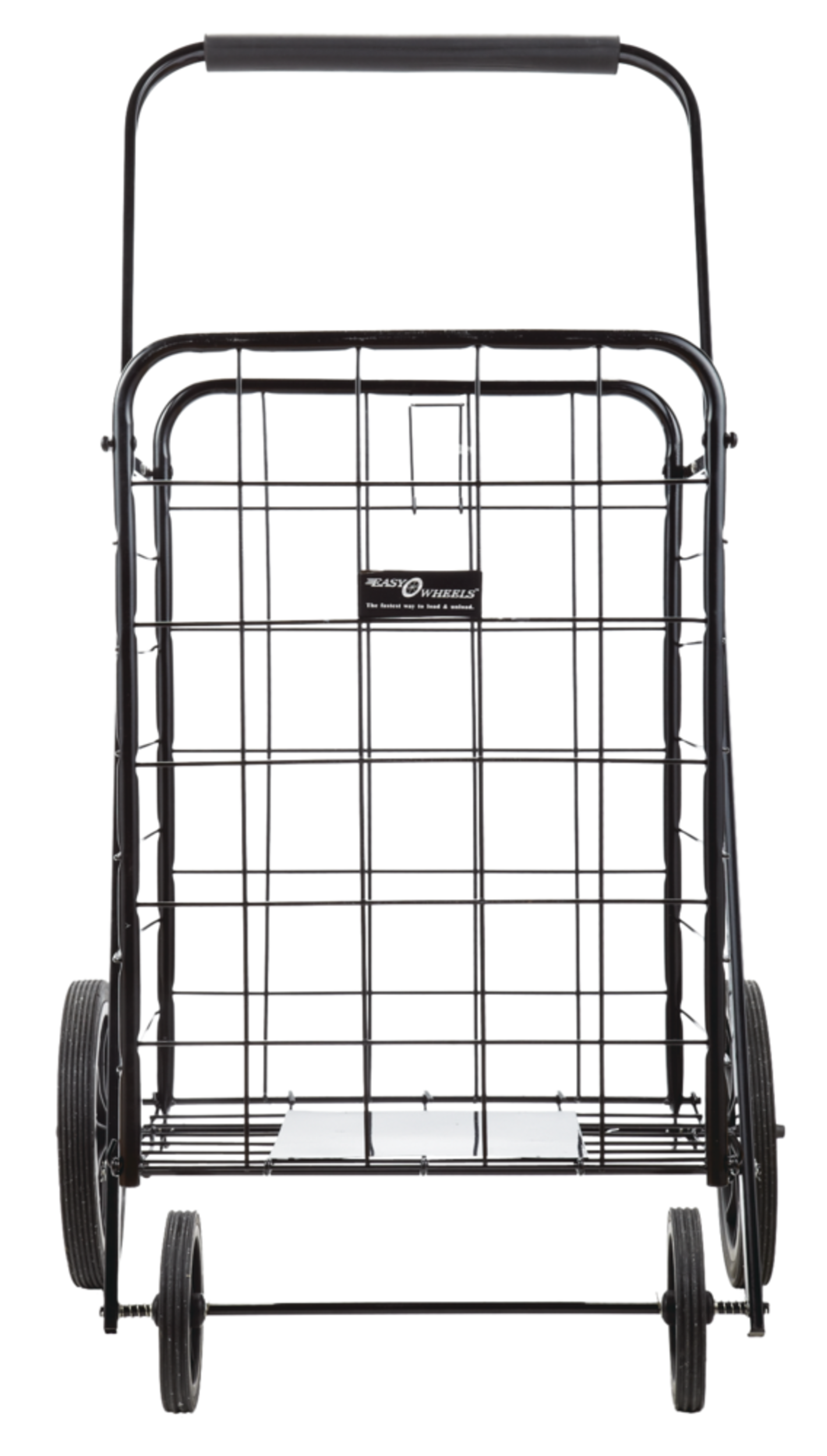 Easy Wheels Super Shopping Cart Front_Flat