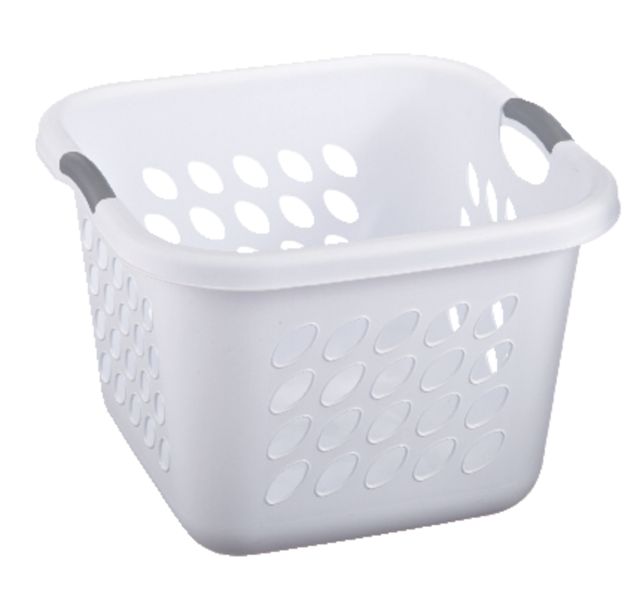 Sterilite Bushel Ultra Square Laundry Basket, 19 L x 19 W x 13.9