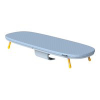 Joseph & Joseph Folding Table-Top Pocket Ironing Board, Compact & Collapsible, Grey