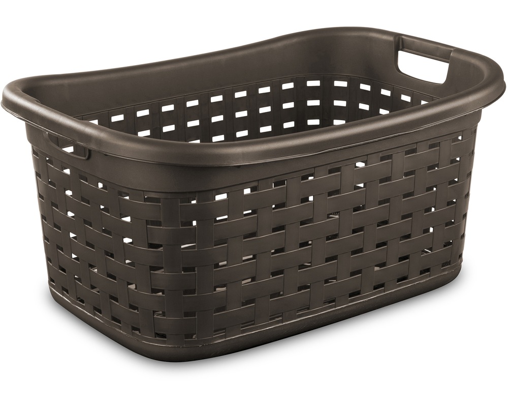 Sterilite Weave Laundry Basket, Espresso Canadian Tire