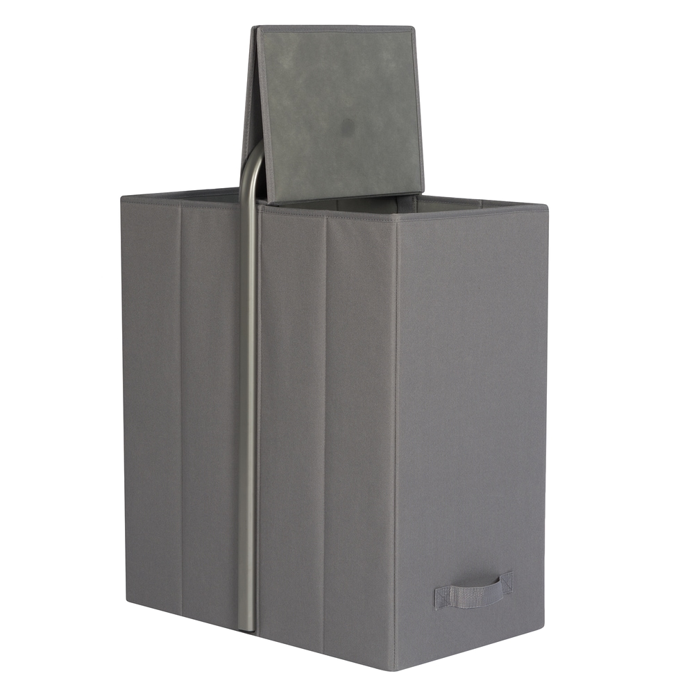 Neatfreak Portable Double Laundry Sorter with Lid, 19.6 W x 12.5 d x 25