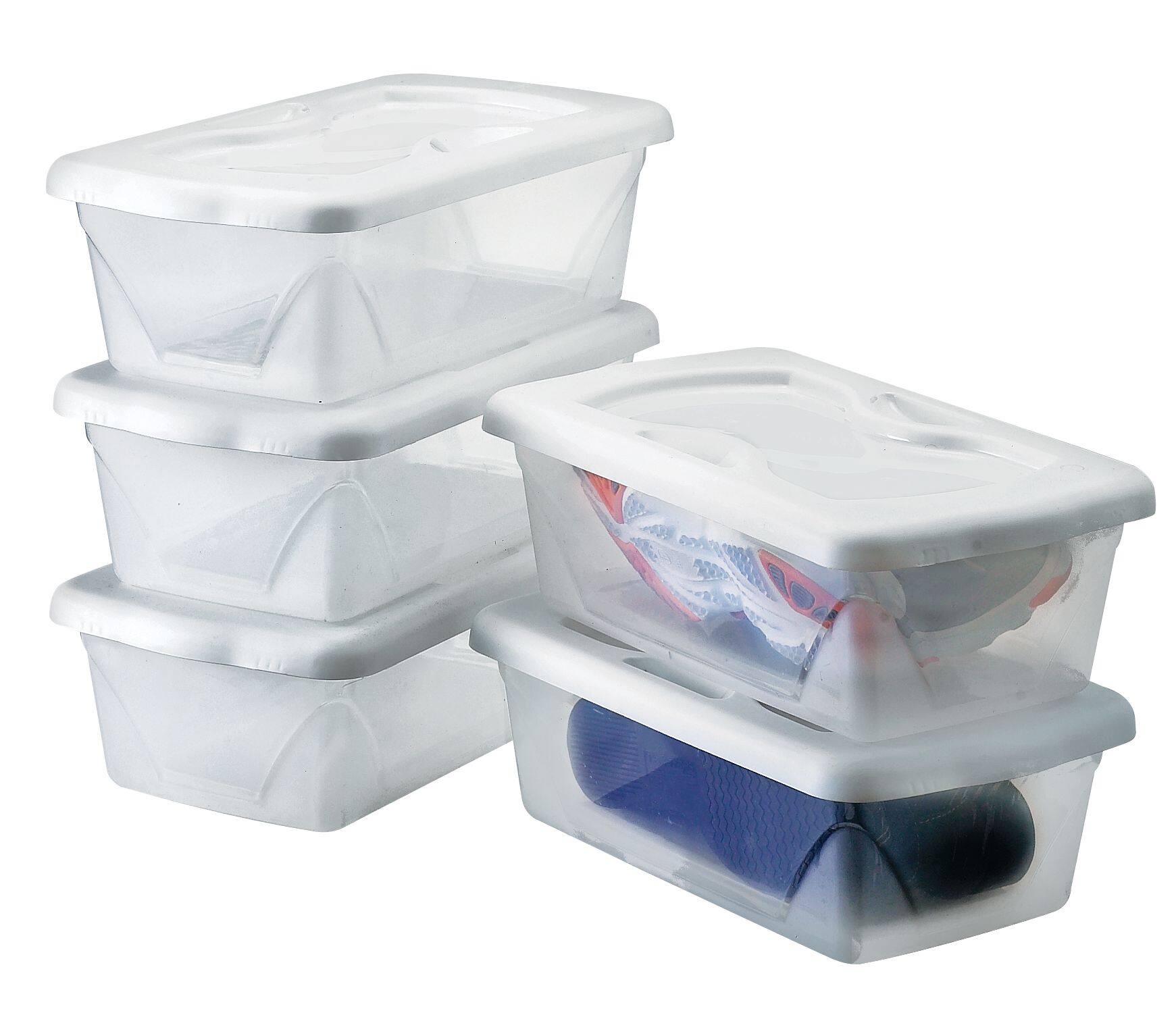 Canadian tire sales plastic shoe boxes