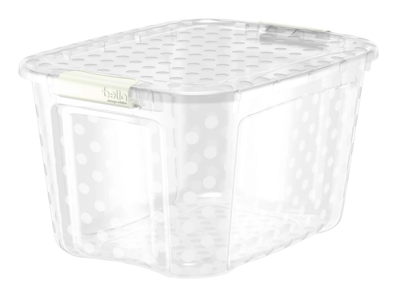 Bella polka dot store tote