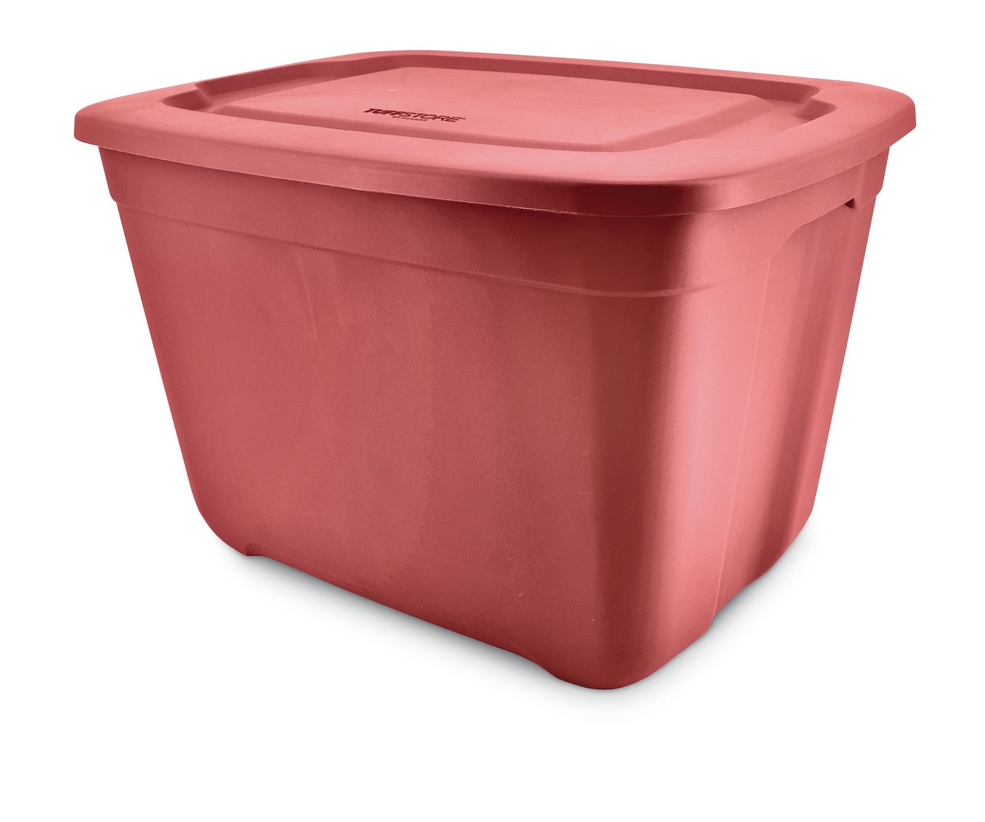 Red storage totes best sale