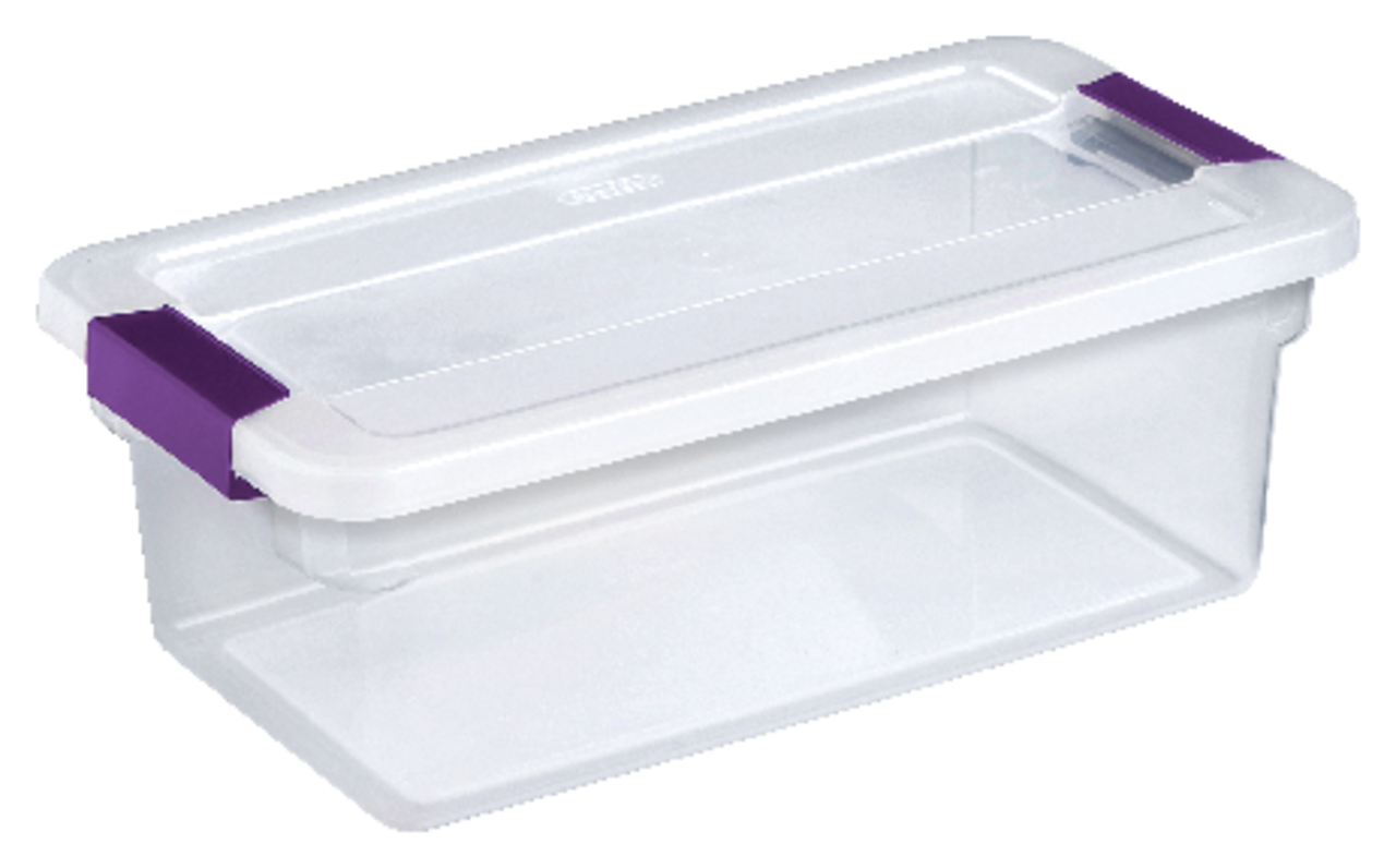 Boîtes de rangement en plastique transparent 5L CLEAR BOX pour
