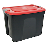 Homz DuraBILT Latching 38 L Tote